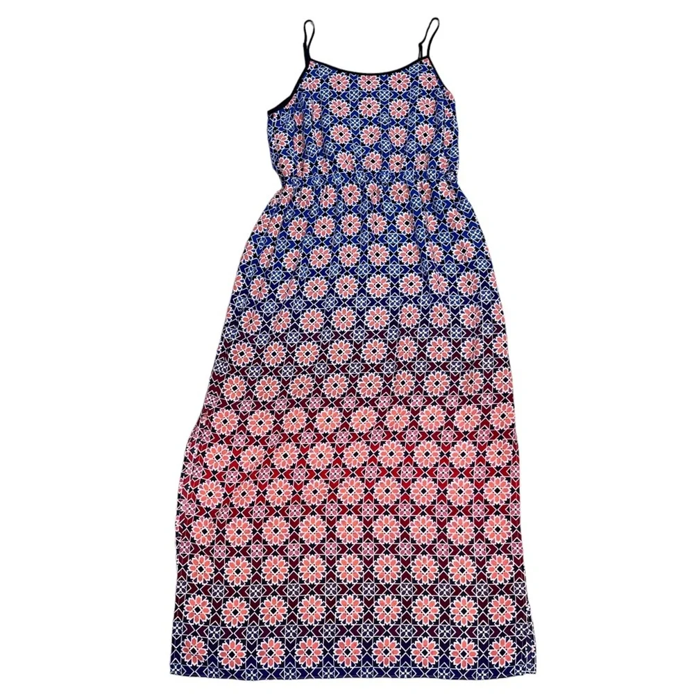 Vince Camuto Valencia Tile Women’s Sleeveless Midi Dress - Picture 7 of 10